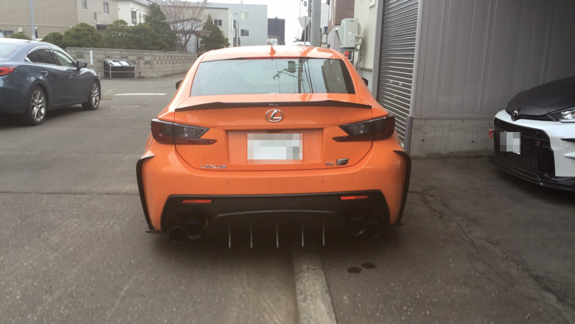 外装後方