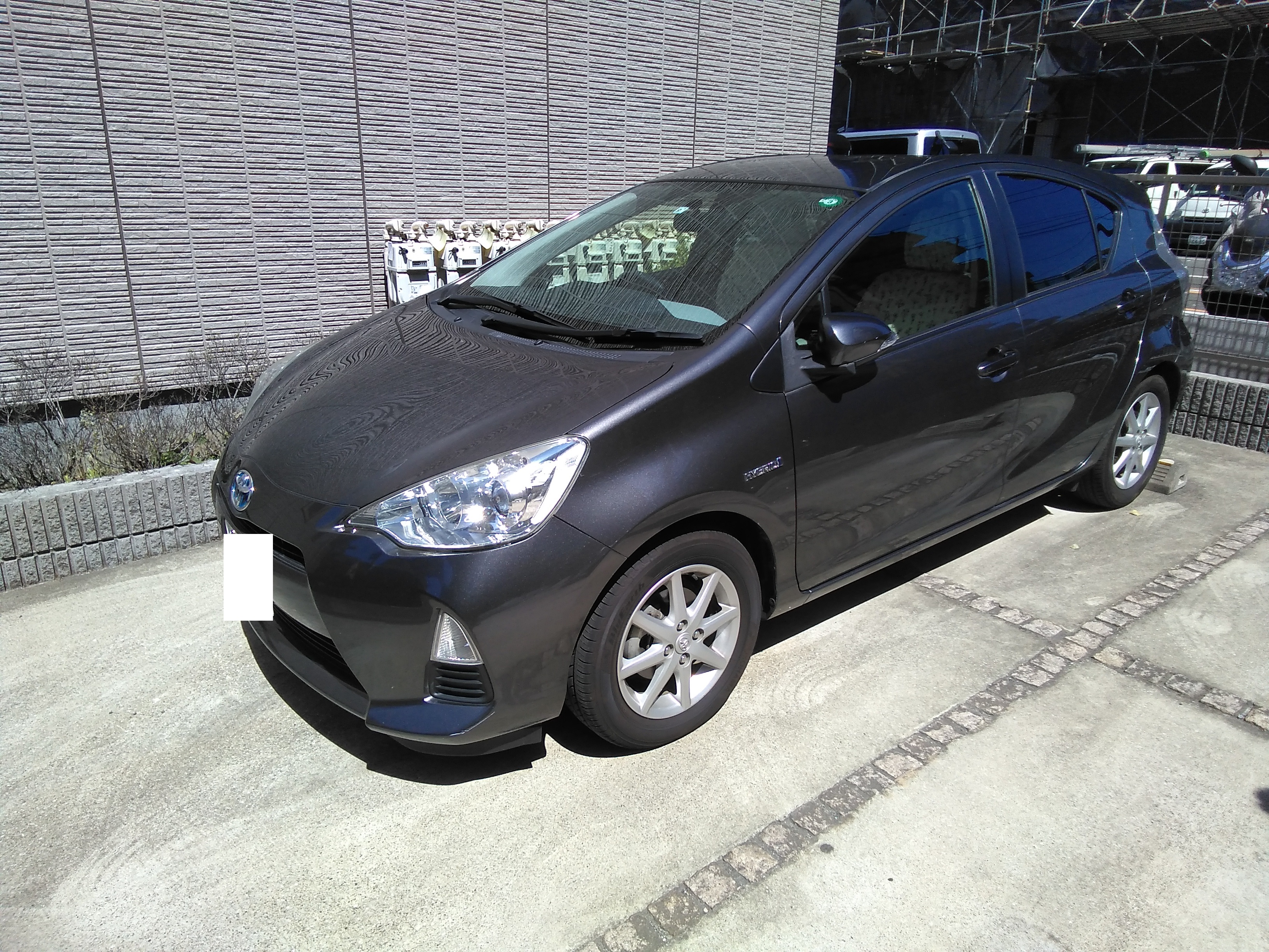 トヨタ アクアの売買実績画像