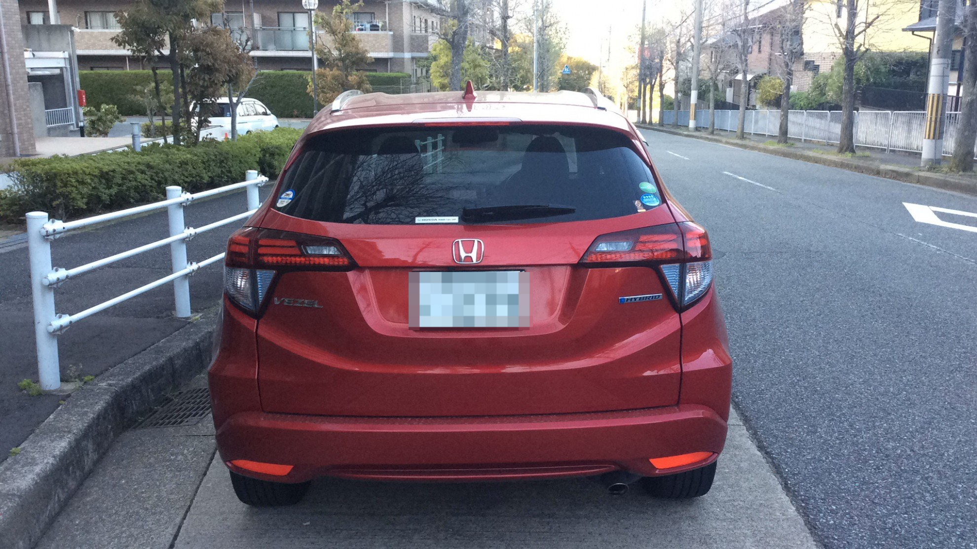 外装後方
