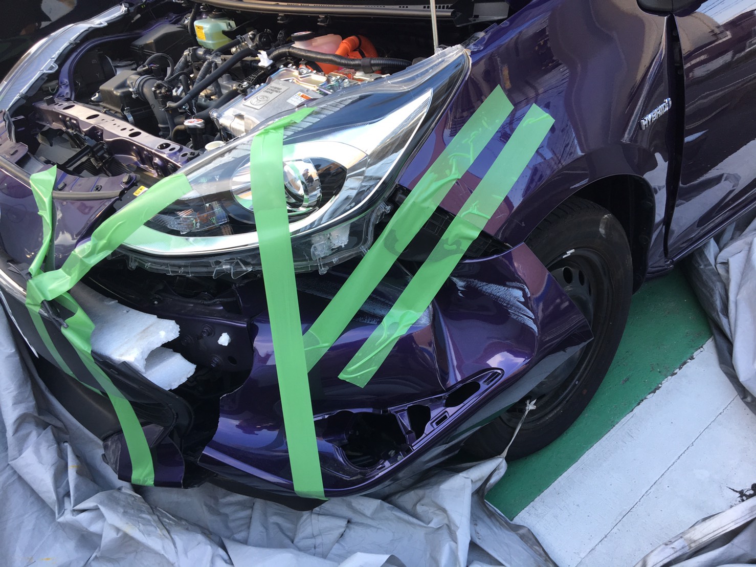 正面ルーフ