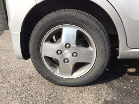 タイヤホイール後