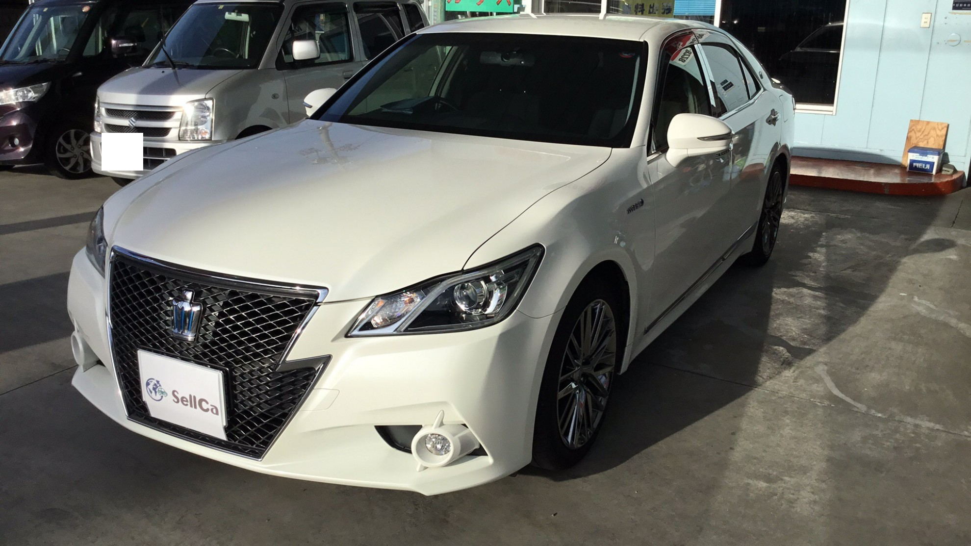 トヨタ クラウンハイブリッドの売買実績画像