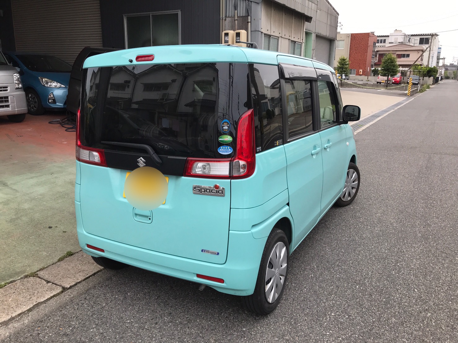 外装右後