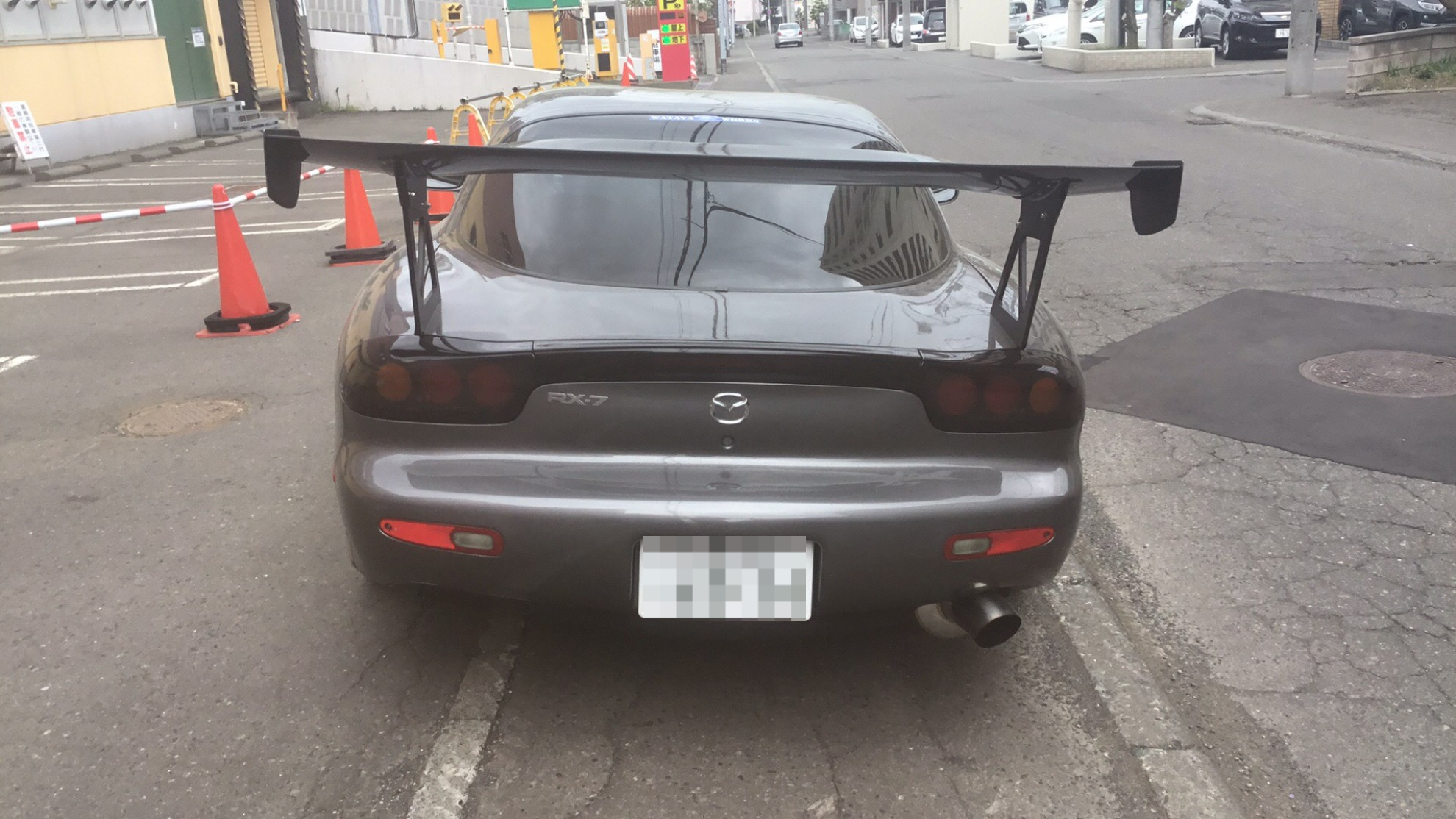 外装後方