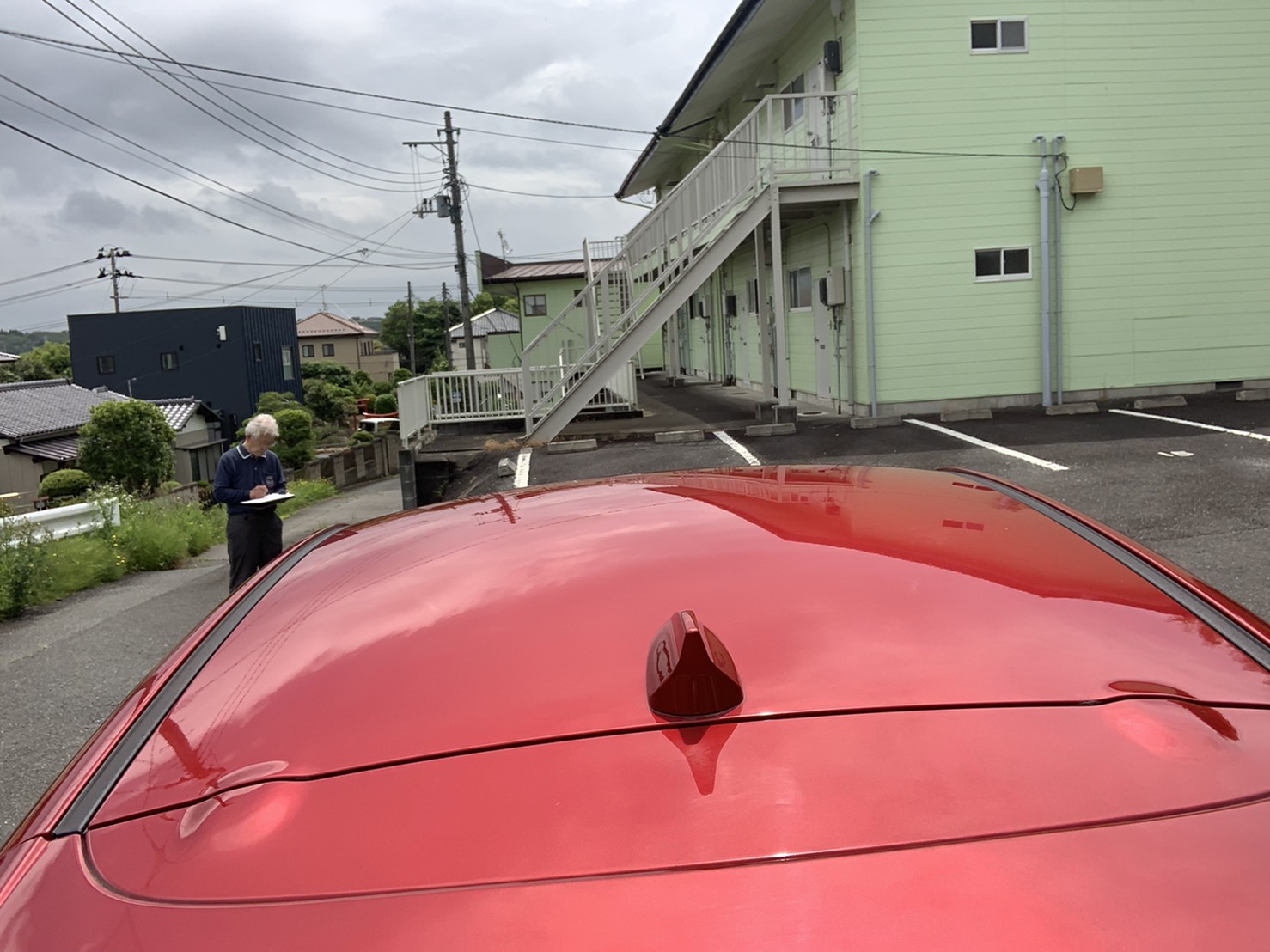 正面ルーフ