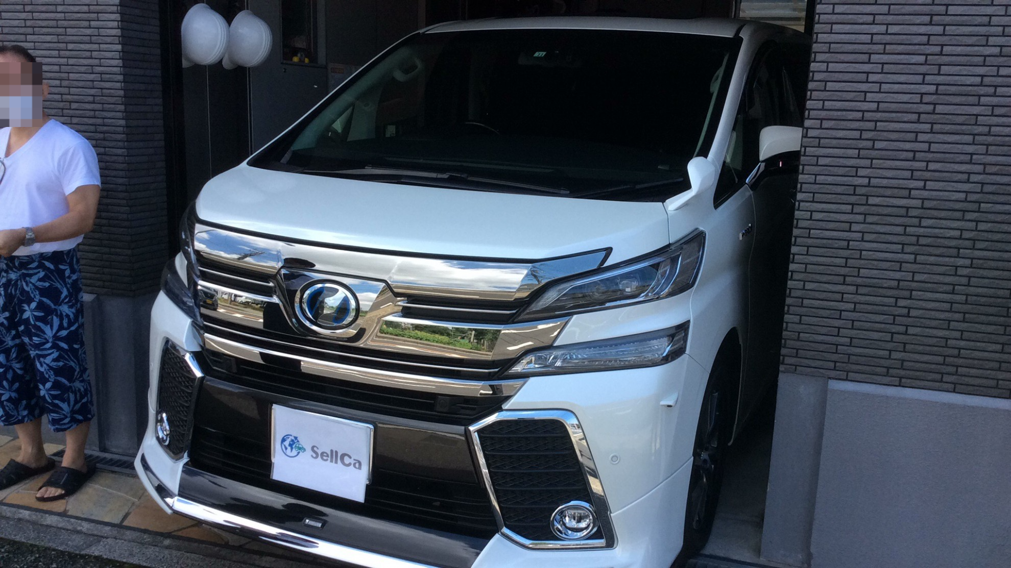 トヨタ ヴェルファイアハイブリッドの売買実績画像