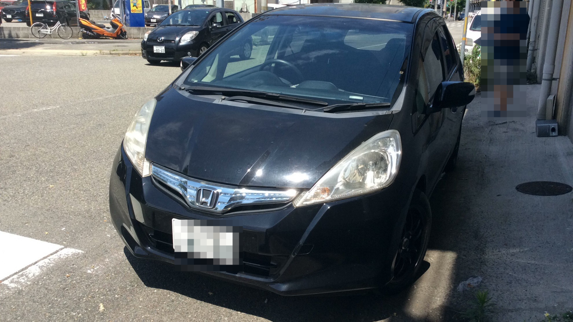 ホンダ フィットハイブリッドの売買実績画像