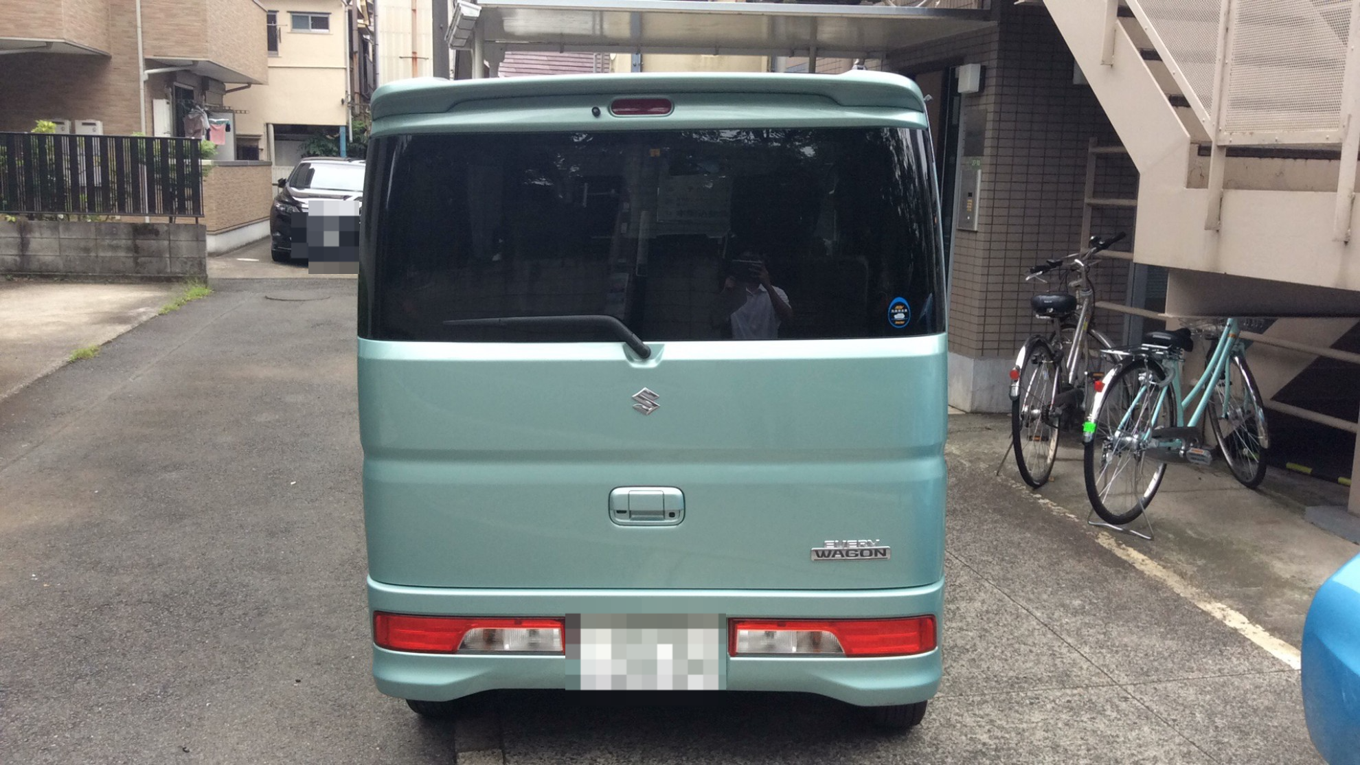 外装後方