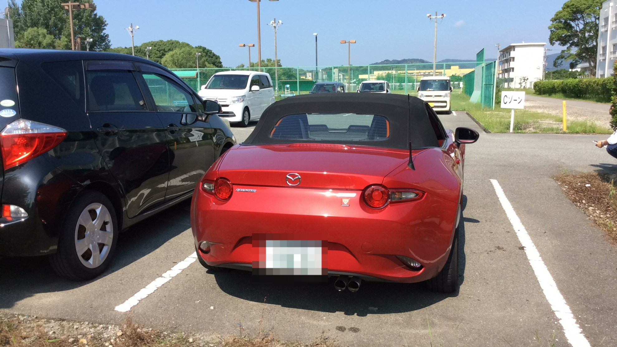外装後方