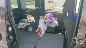 内装後方シート