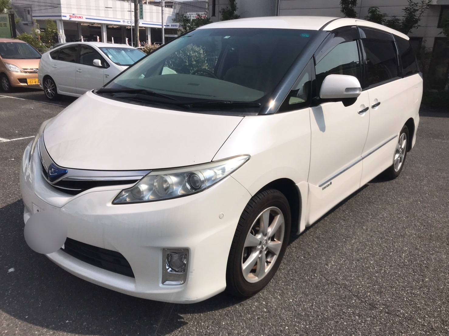 トヨタ エスティマハイブリッドの売買実績画像