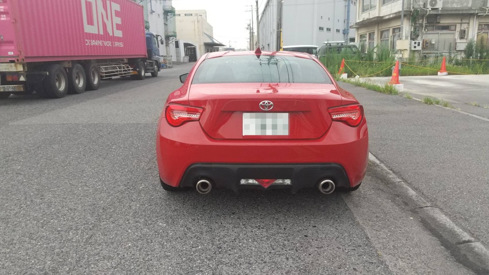 外装後方
