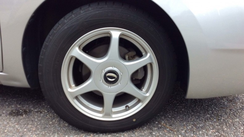 タイヤホイール後