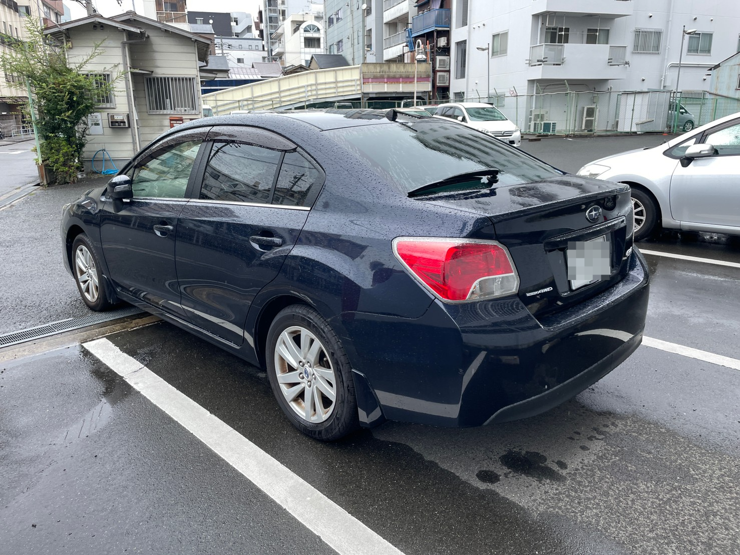 外装左後方