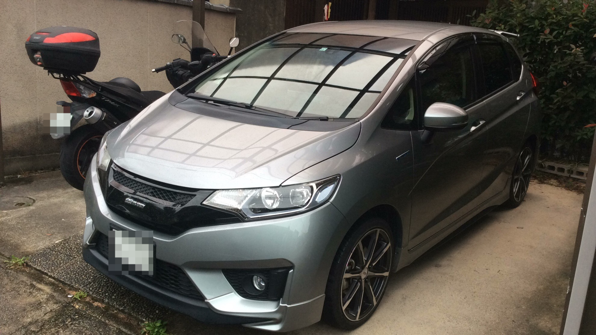 ホンダ フィットハイブリッドの売買実績画像