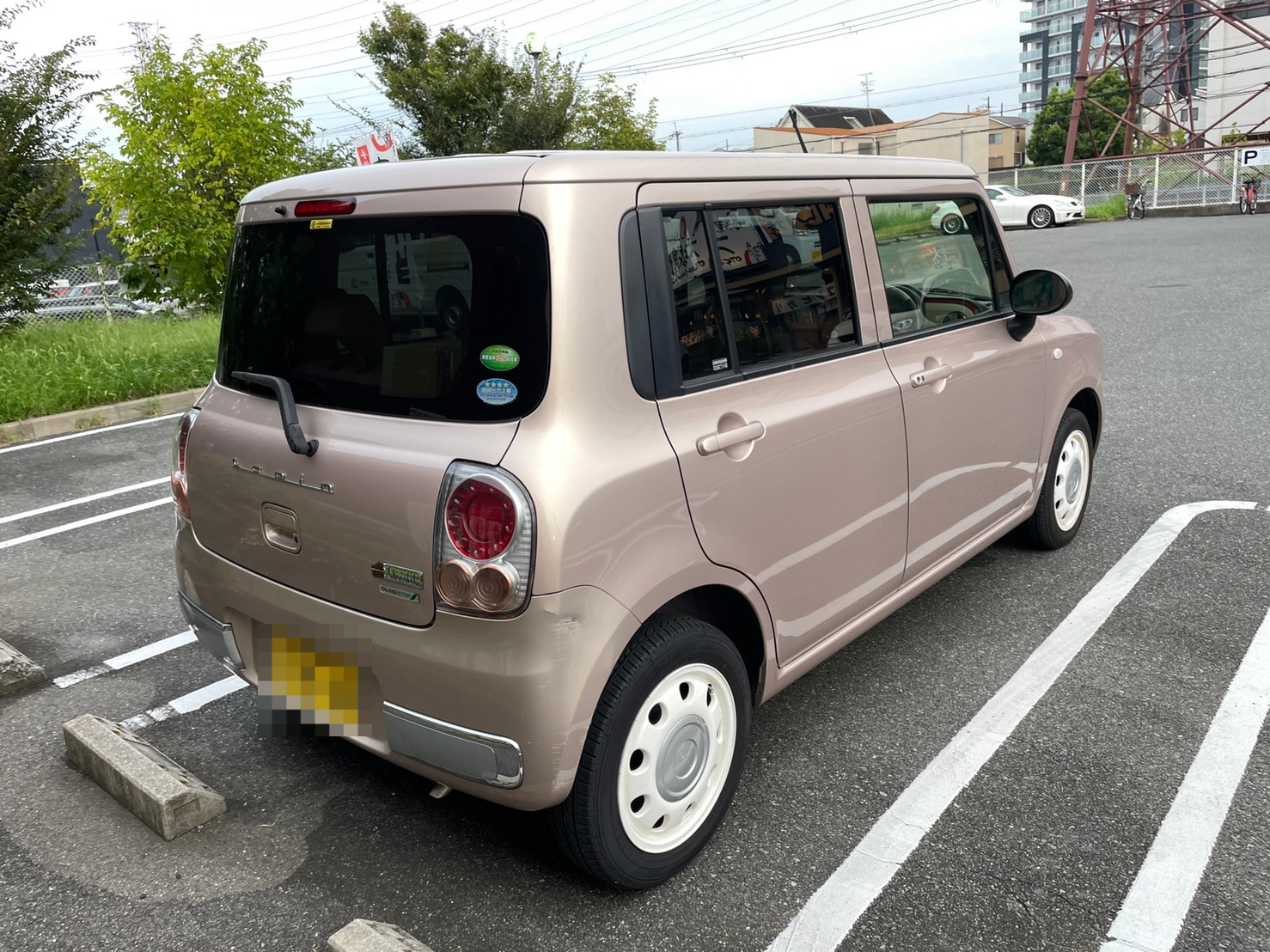 外装右後