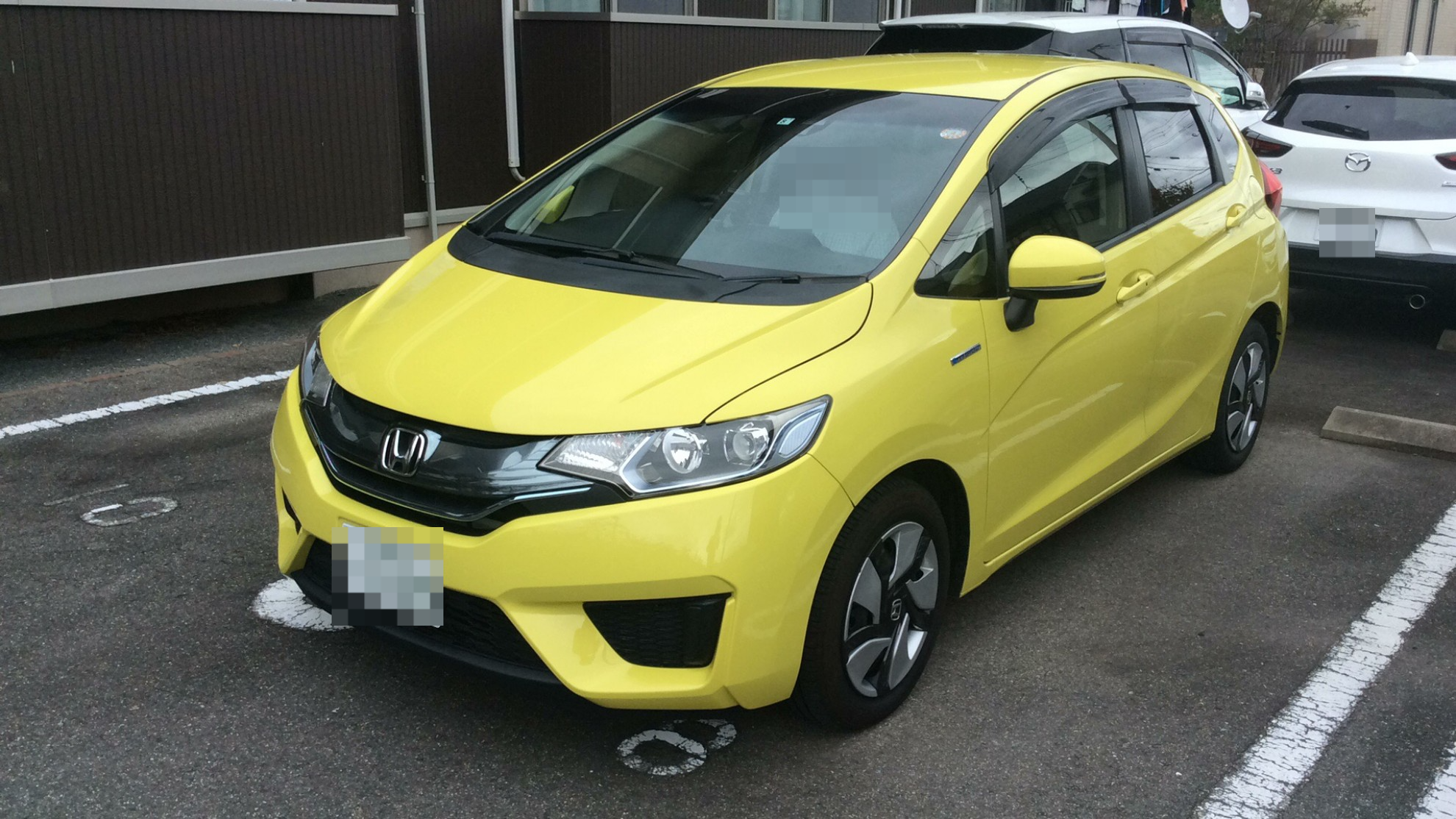 ホンダ フィットハイブリッドの売買実績画像