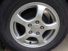 タイヤホイール後