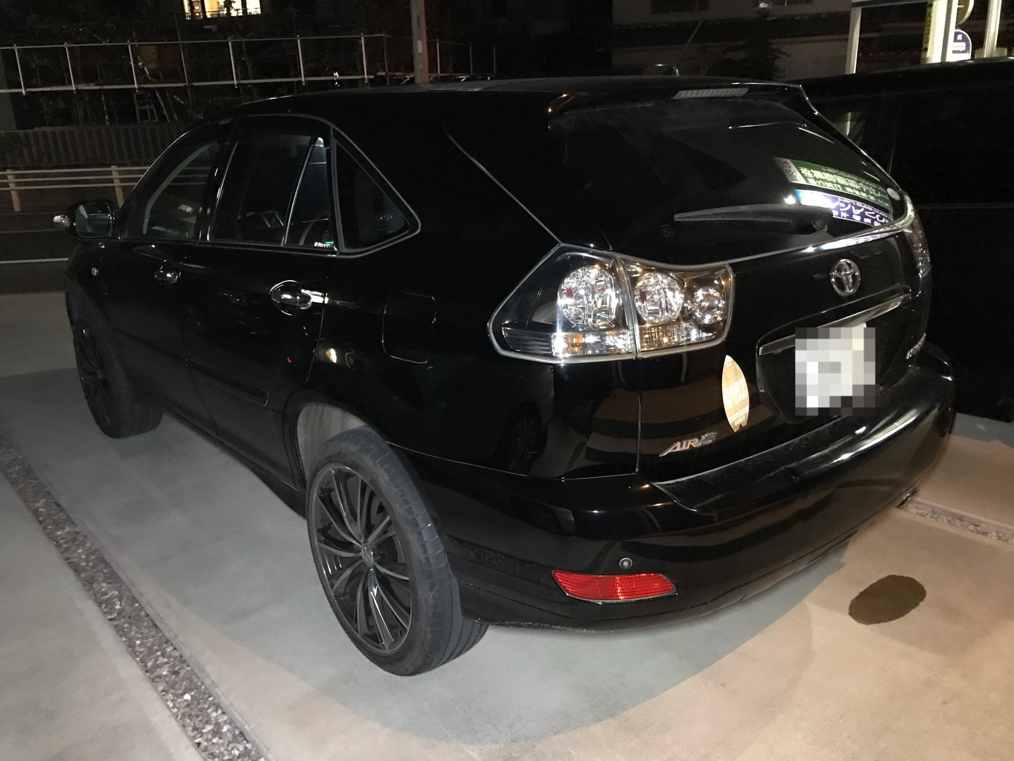 外装左後方