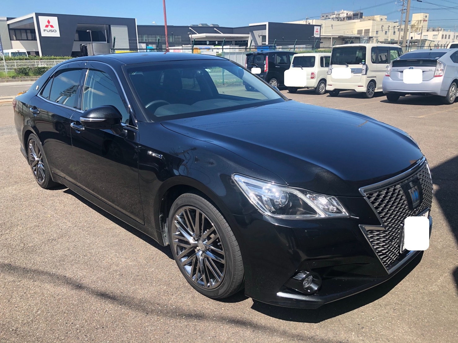 トヨタ クラウンハイブリッドの売買実績画像