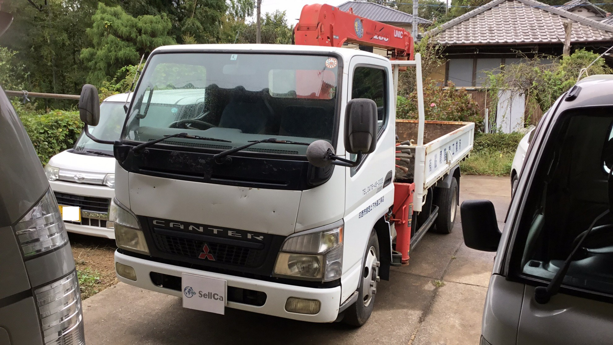 三菱ふそう キャンターの売買実績画像