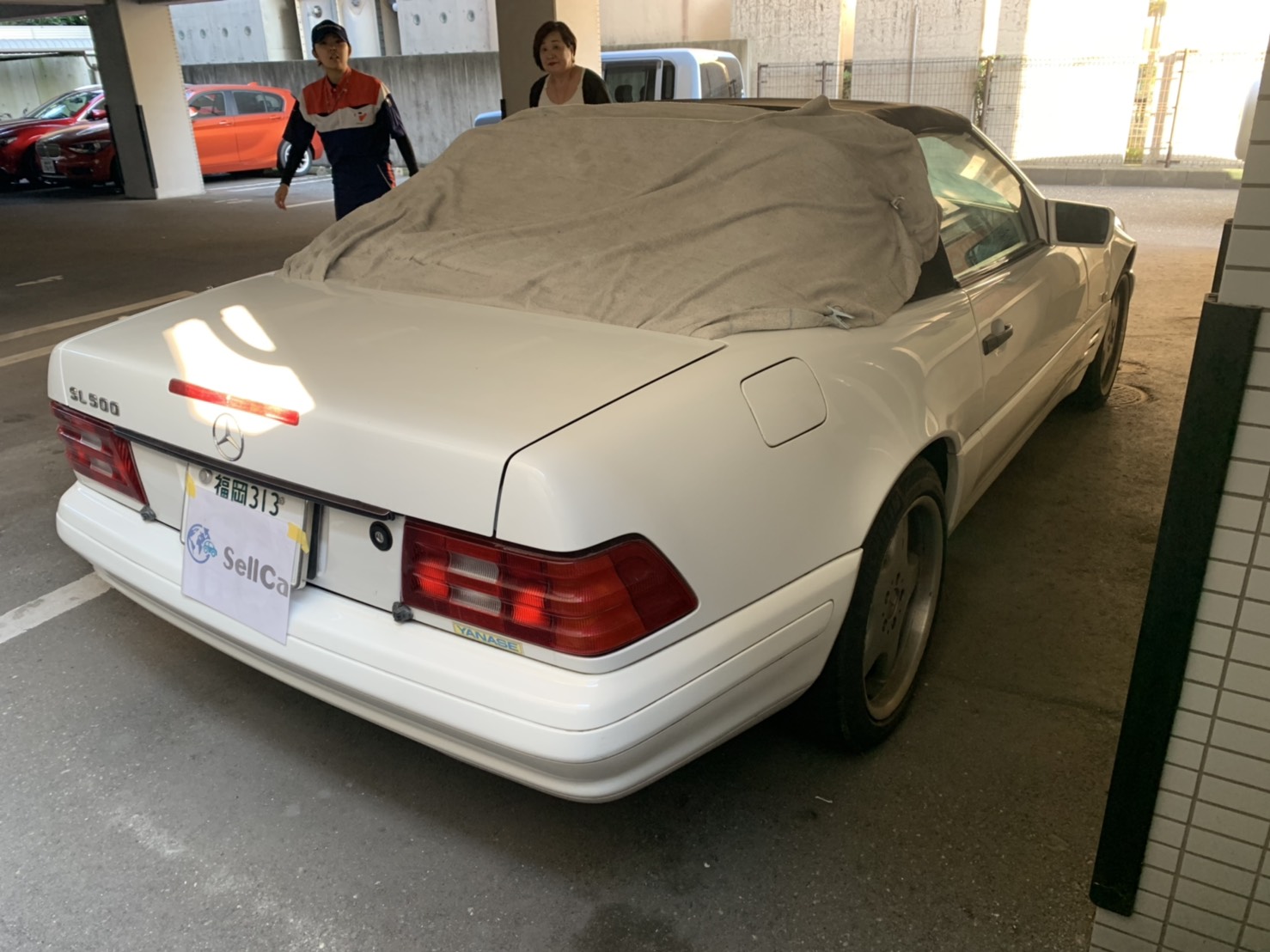 外装後方