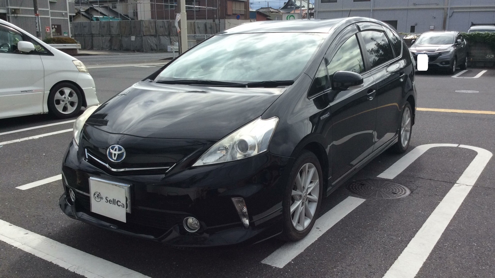 トヨタ プリウスαの売買実績画像