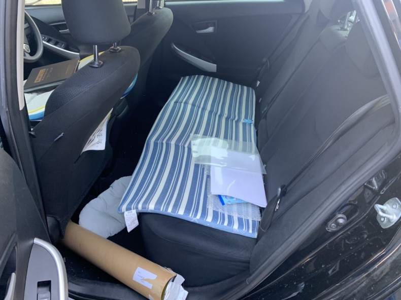 内装後方シート