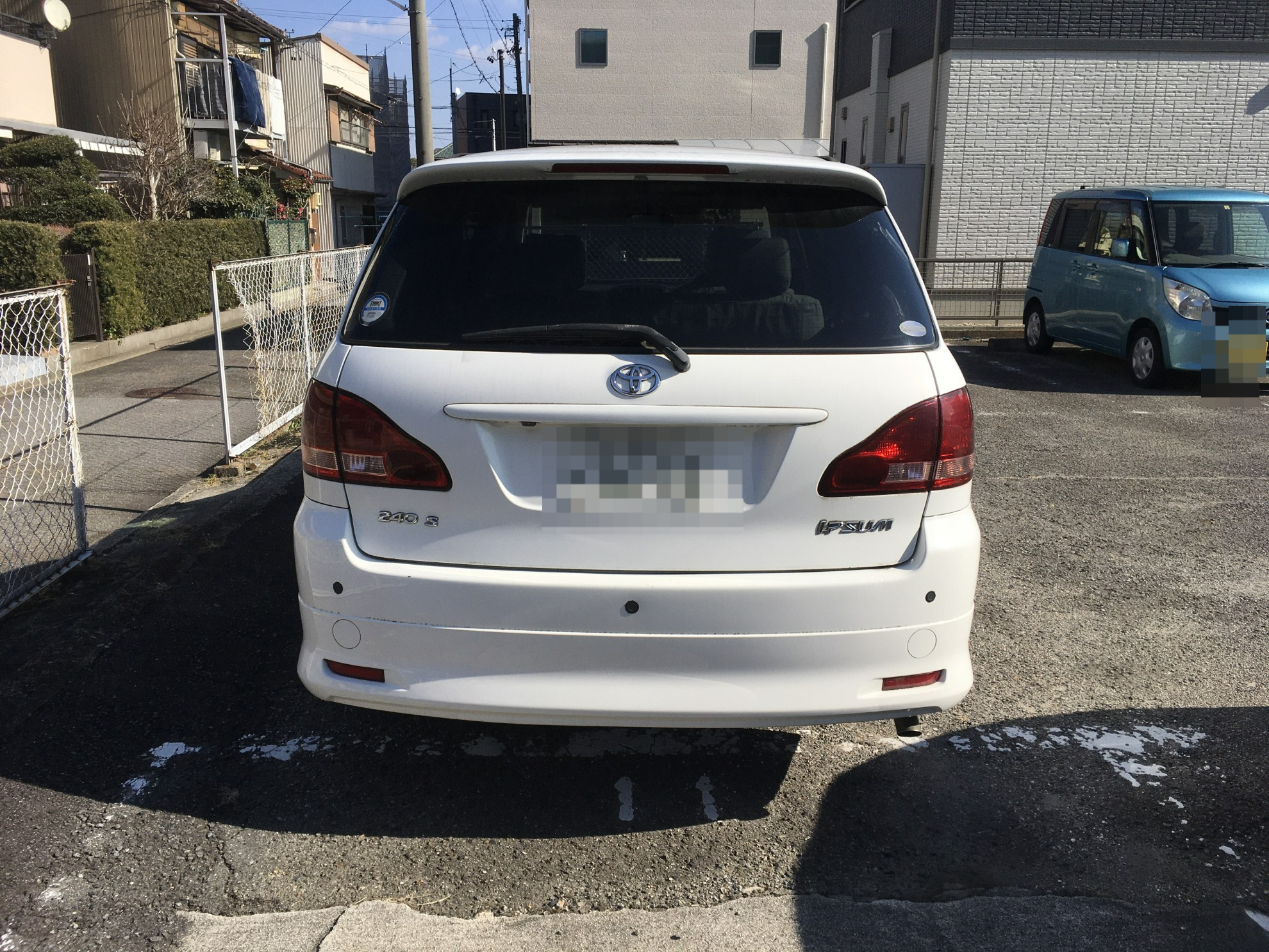 外装後方