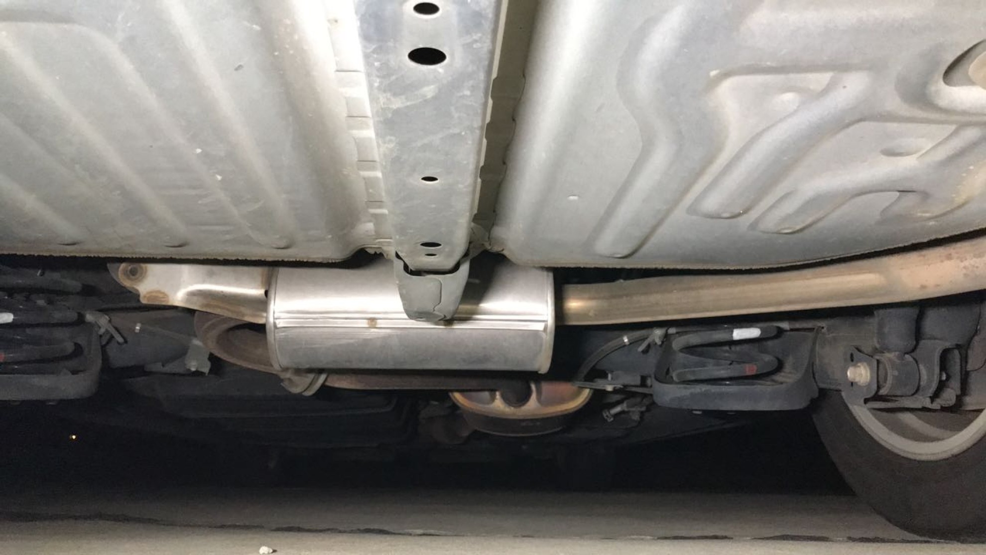 裏面足回り