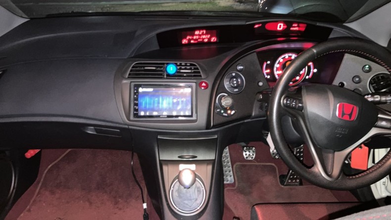 内装インパネ全体