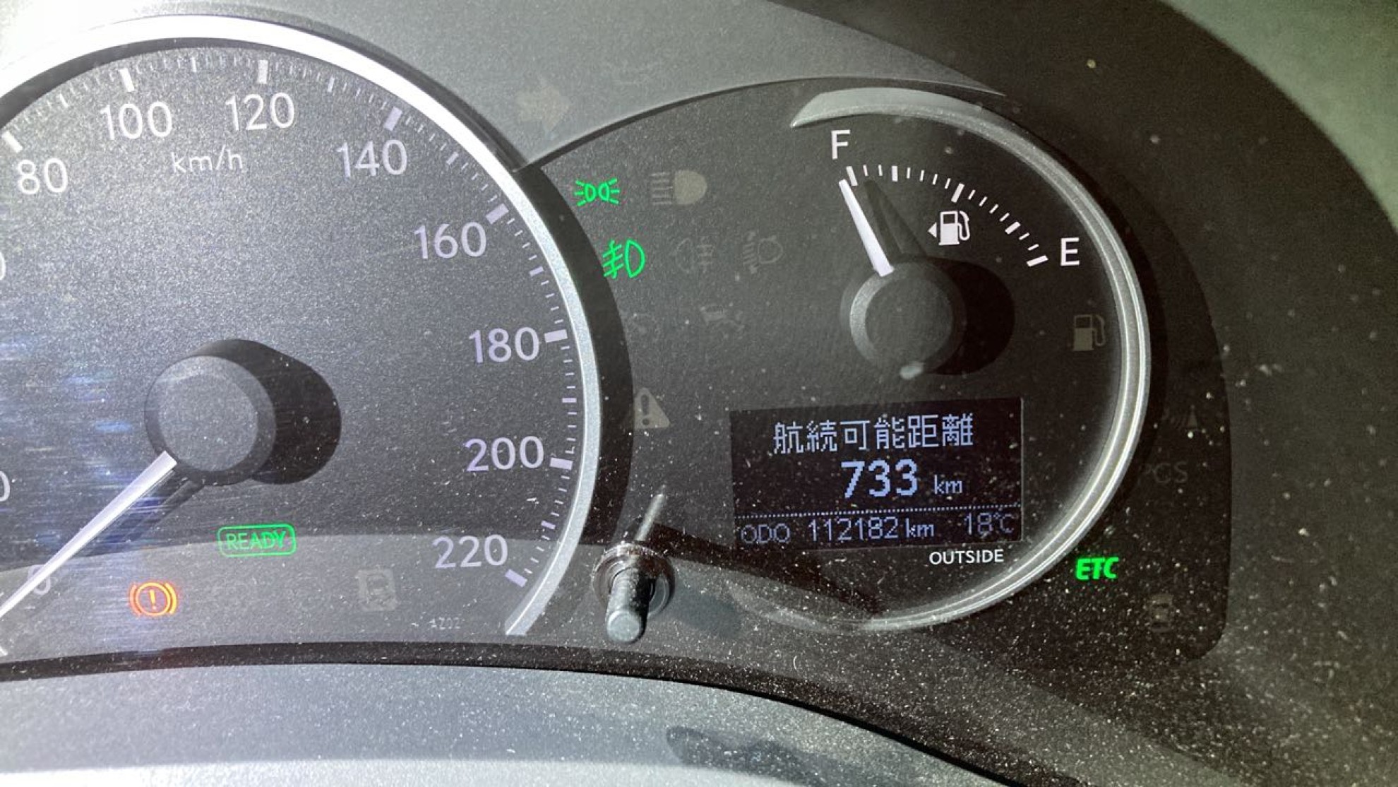 内装メーター