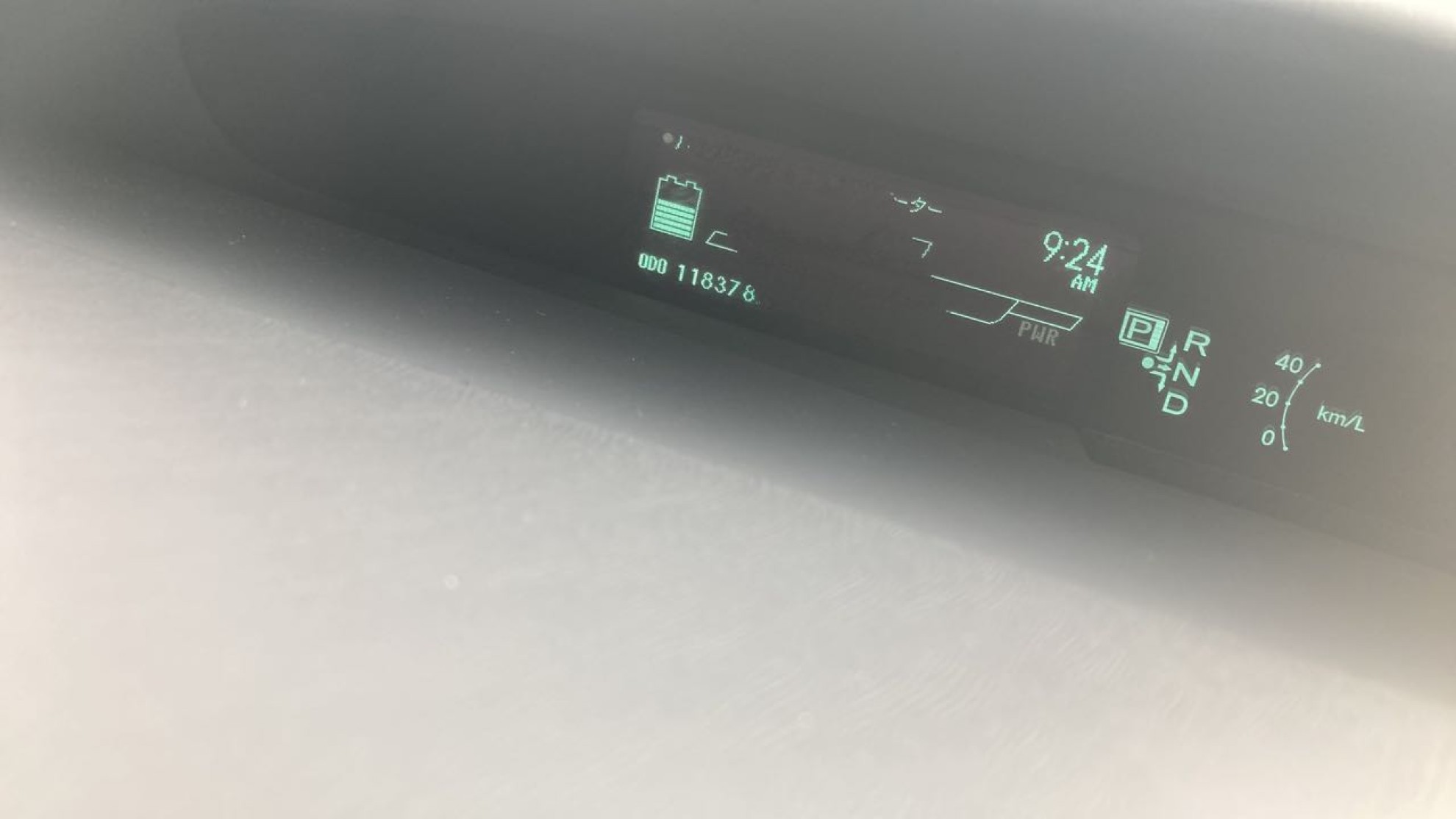 内装メーター