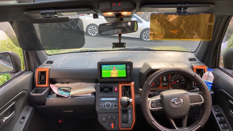 内装インパネ全体