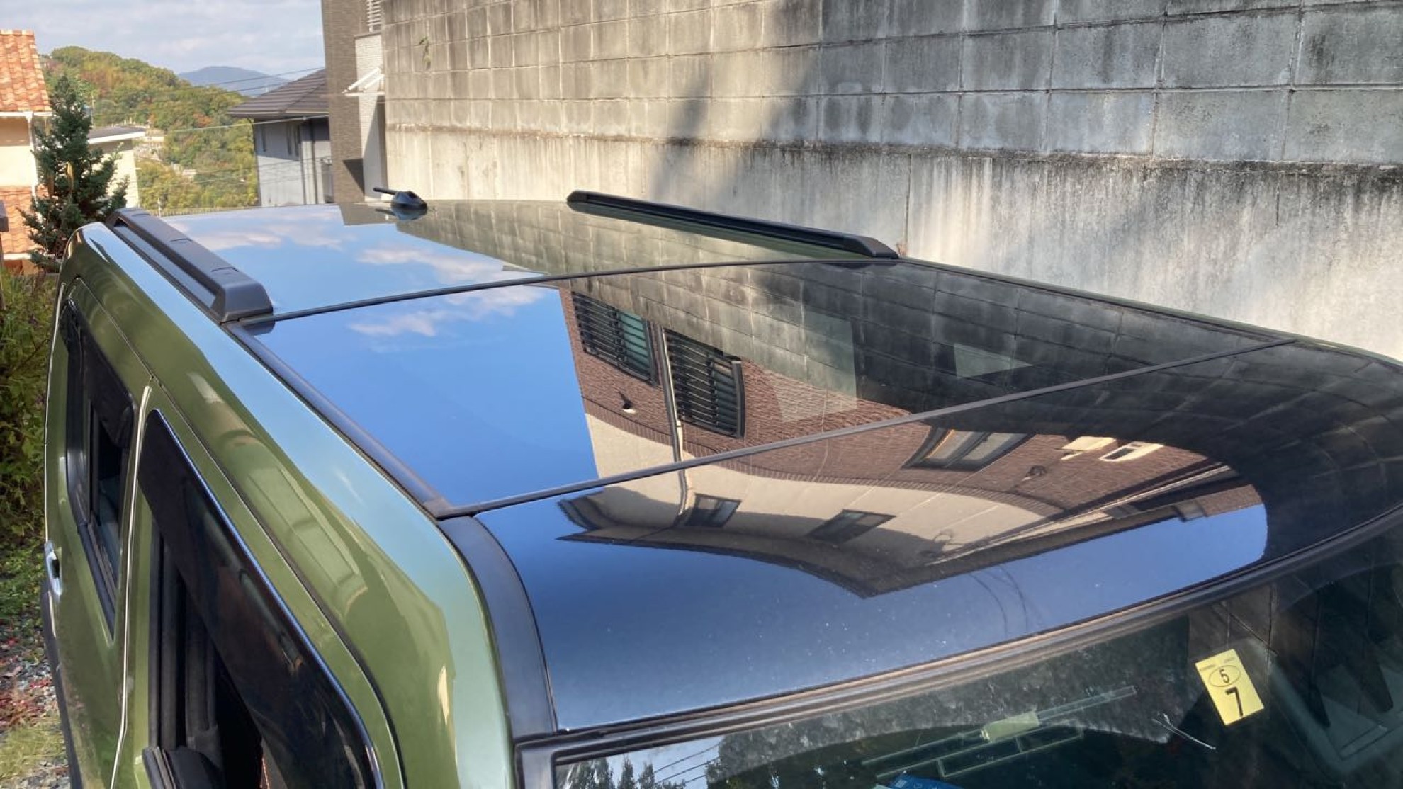 正面ルーフ