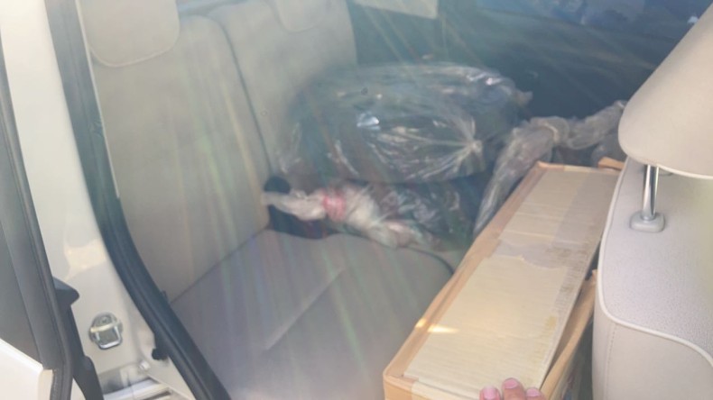 内装後方シート