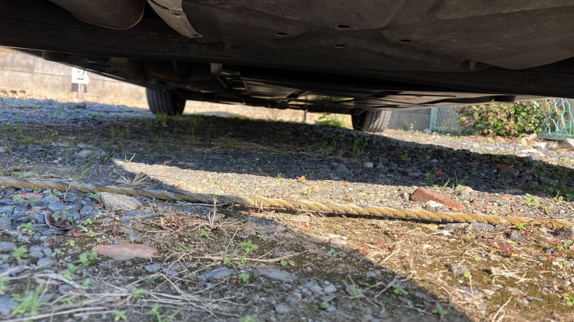 裏面足回り