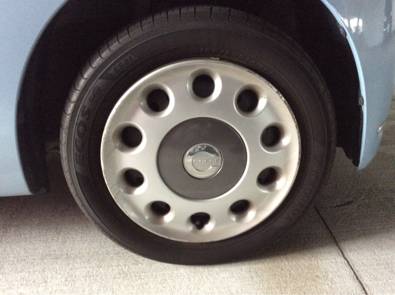 タイヤホイール後