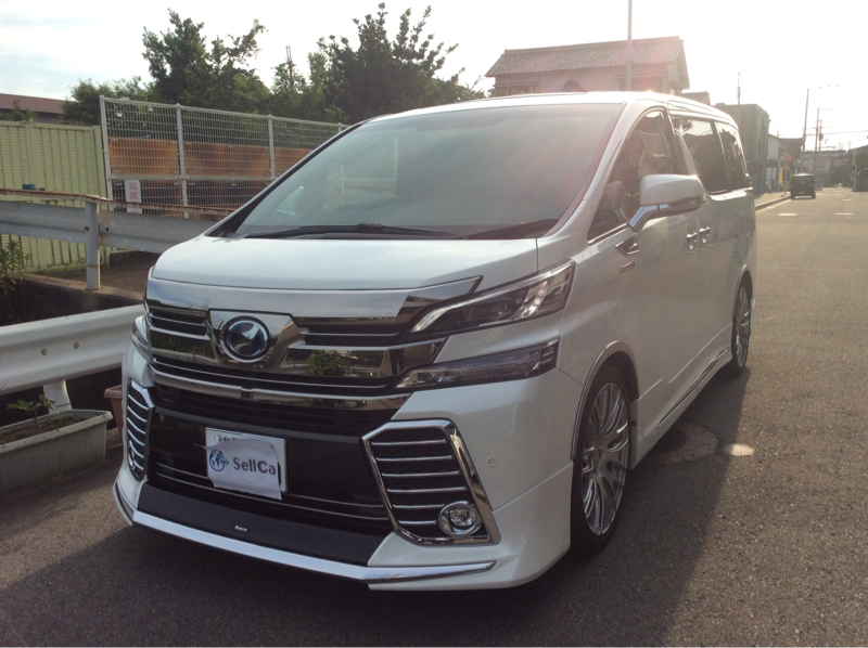 トヨタ ヴェルファイアハイブリッドの売買実績画像