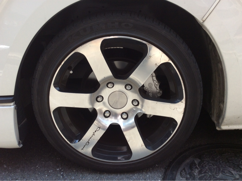 タイヤホイール後