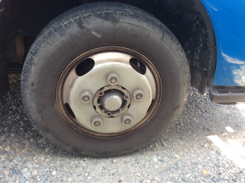 タイヤホイール後