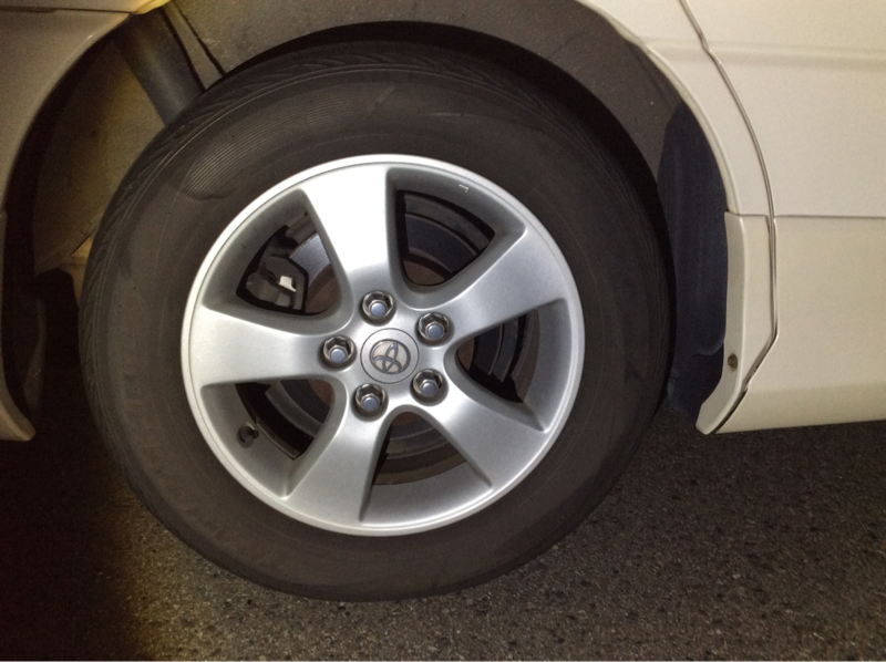 タイヤホイール後