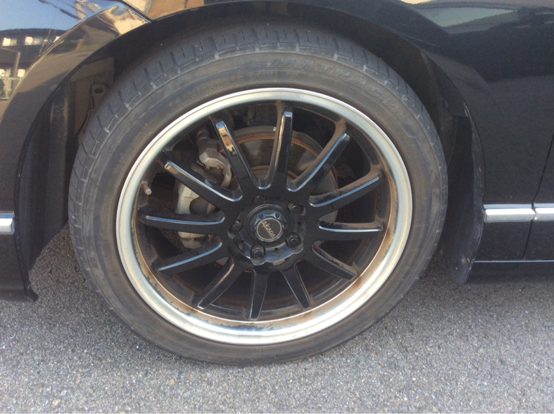 タイヤホイール後