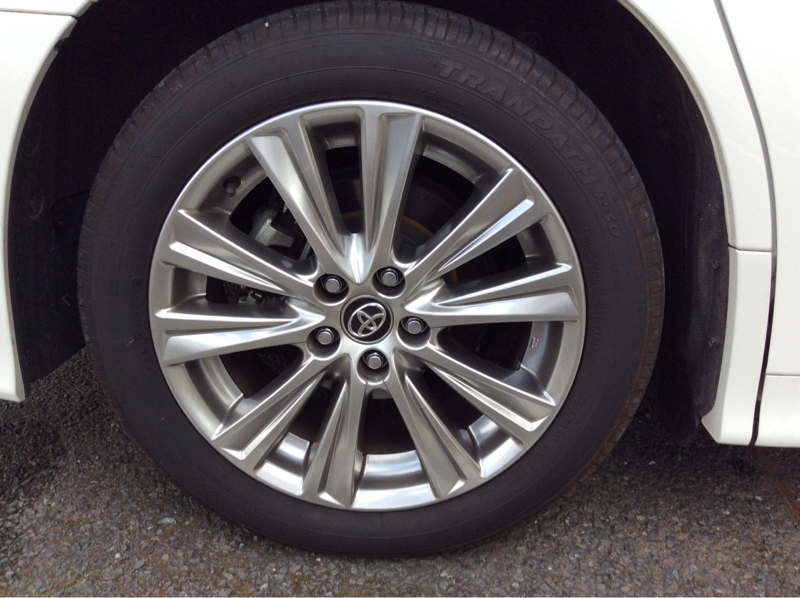 タイヤホイール後