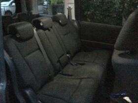 内装後方シート