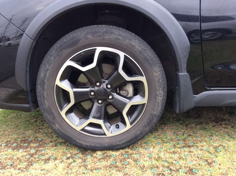 タイヤホイール後