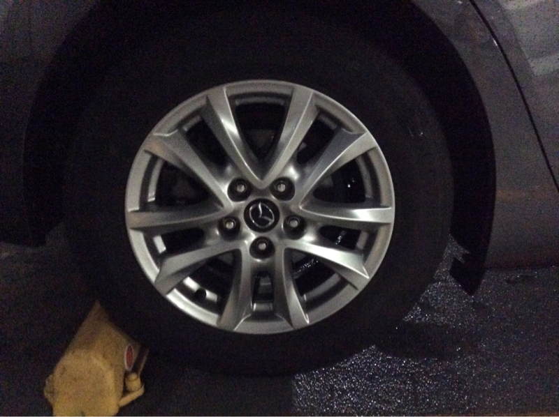 タイヤホイール後