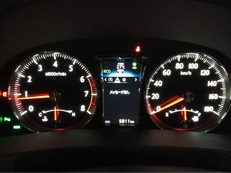 内装メーター