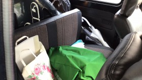 内装後方シート