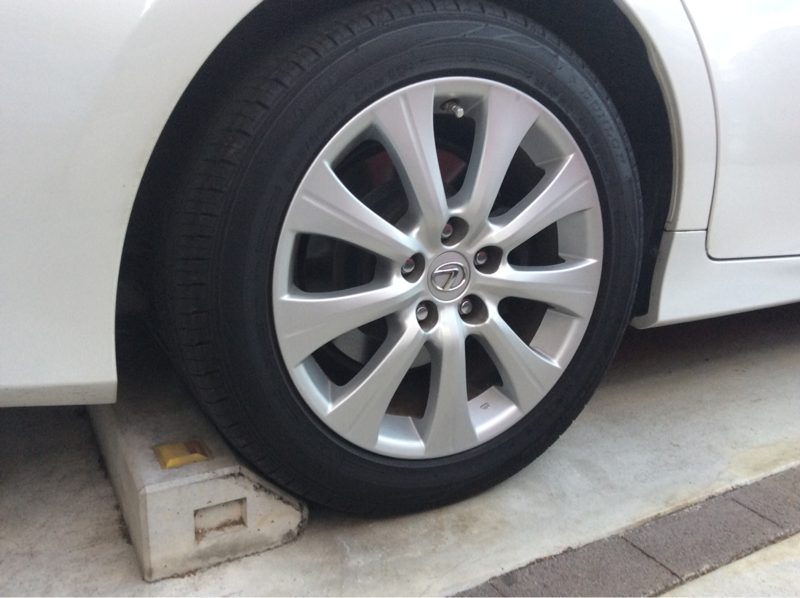 タイヤホイール後